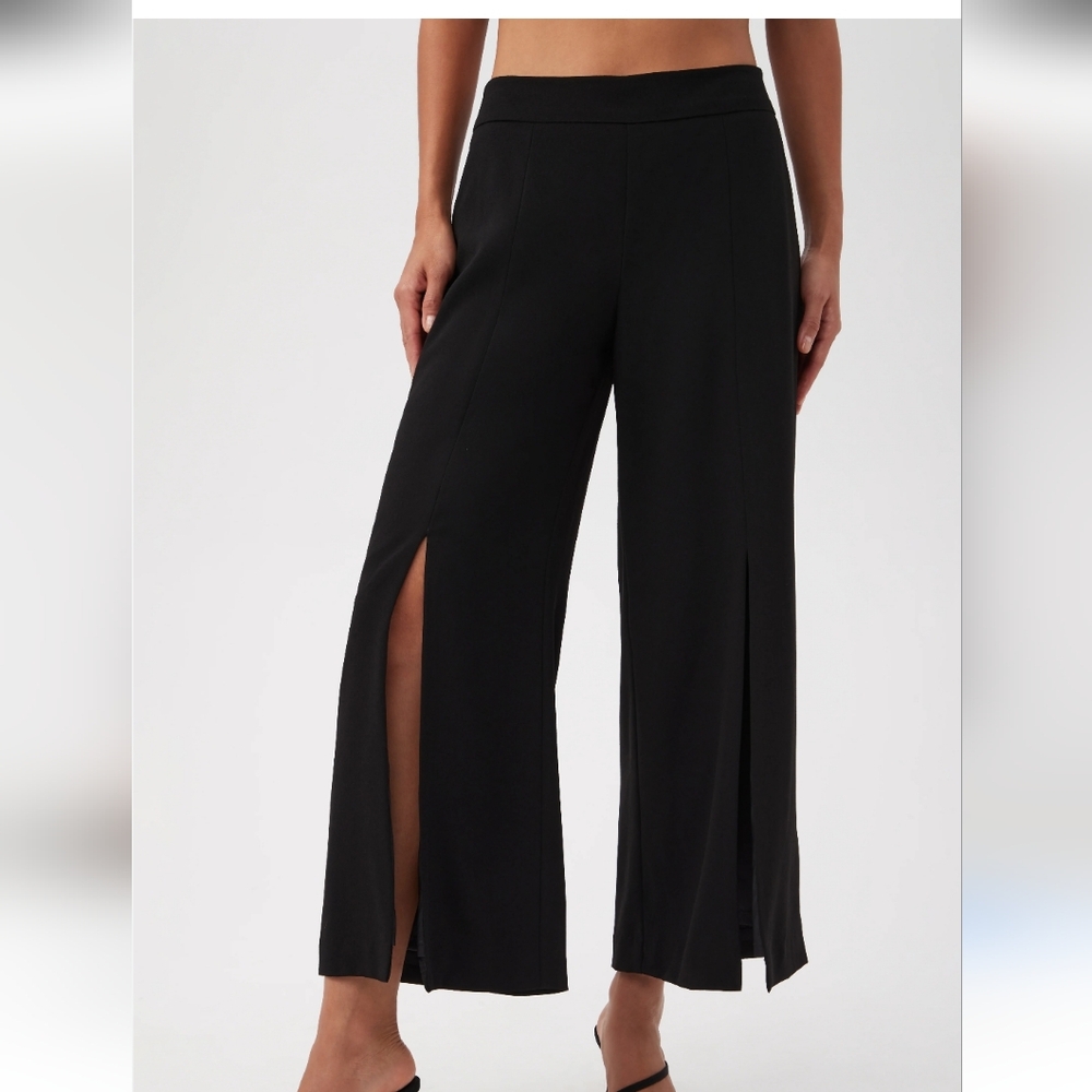 Trina Turk Light Denim Wide Leg Pants